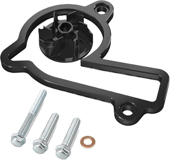 Motorcycle Water Pump Assy Fit For EXC250F EXCF 350 SXF 250 Fit For SX-F 350 XCF 250 350 2023-2024 Water Pump Cooler Impeller Spacer(Black)