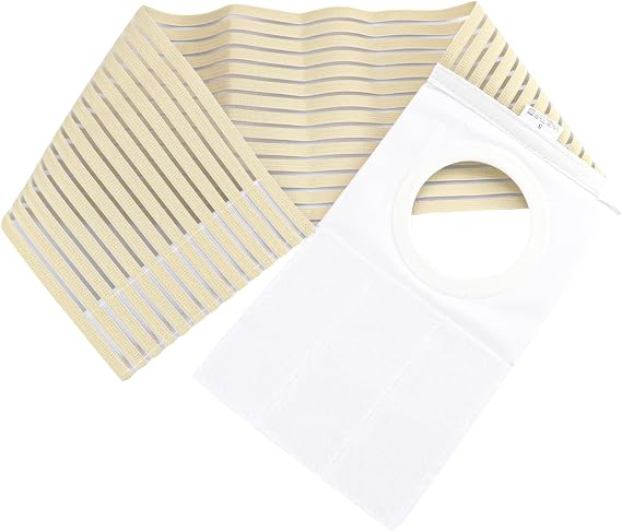 Ostomy Belt Ostomy Hernia Support Belt Abdominal Binder Band for Men and Women (Medium)
