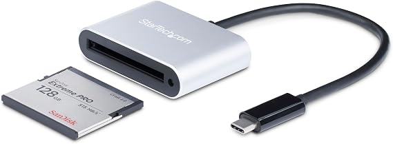 StarTech CFast 2.0 Card Reader/Writer USB-C, Portable (CFASTRWU3C)