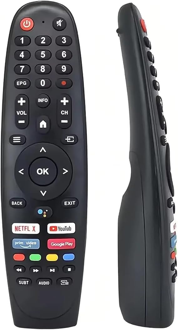 EC32V2HA EC40V2FA Universal Replacement Remote Control for Caixun SANSUI BLAUPUNKT OLED Smart TV BA40F4382QEB for ARRQW TVs (No Voice)