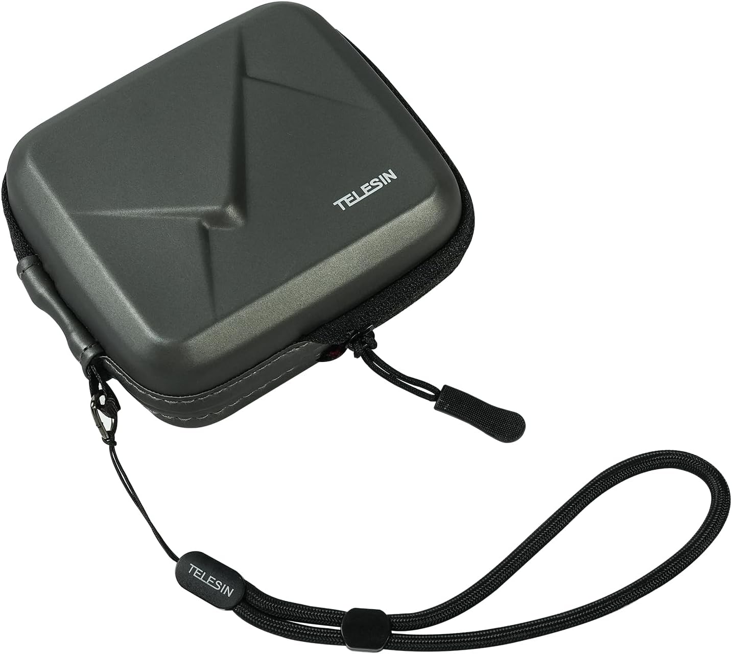 TELESIN Aksiyon Kameralar için PU Mini Taşıma Çantası, For Hero 13/12/11/10/9, Osmo Action 6/5 Pro/4/3, Ace Pro, Ace Pro2