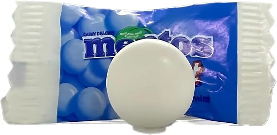 100 Mentos Individually Wrapped Chewy Pillow Mints – Bulk Catering Sweets for Coffee Shops, Restaurants & Offices, Refreshing Mint Sweets Multipack, Individually Wrapped Mints for Sharing