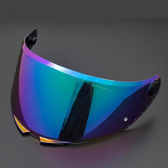Motorcycle Helmet Visor for MT Thunder 4 SV, Anti-Scratch Anti-Fog Scratch Resistant High Definition Premium Mirrored Visor Motorcycle Helmet,A/Fantasy