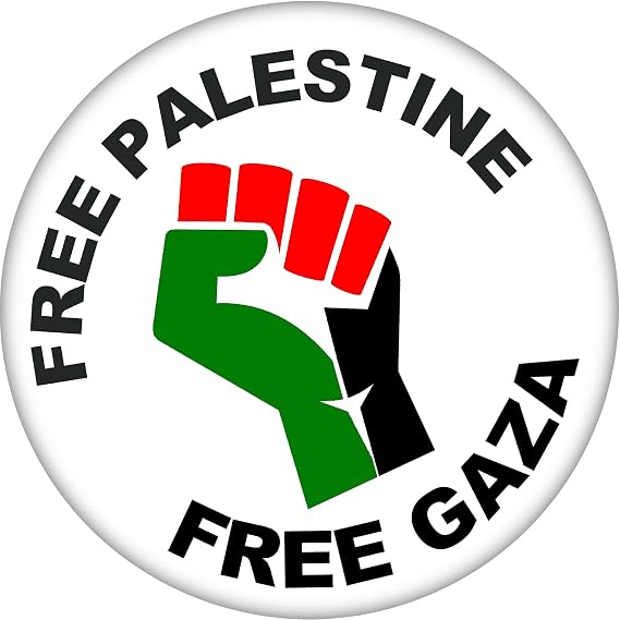 Free Palestine - Free Gaza - 59mm Badge