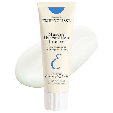 Embryolisse Intense Moisturizing Face Mask | Ultra-Hydrating Treatment with Hyaluronic Acid | Daily Skincare that Soothes, Plumps & Provides a Long-lasting Hydration, 1.7 Fl Oz