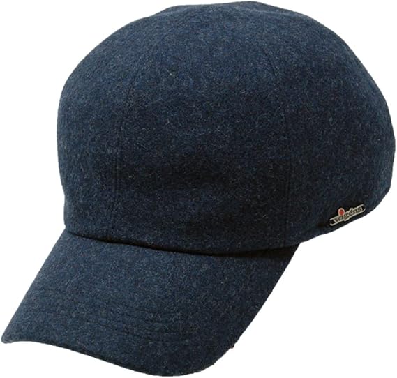 Wigens Kent 100% Wool Baseball Cap with Earflaps