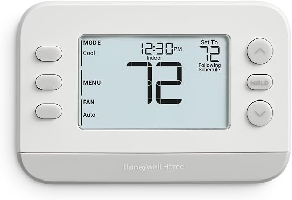 Honeywell Home X2P Programmable Thermostat, White