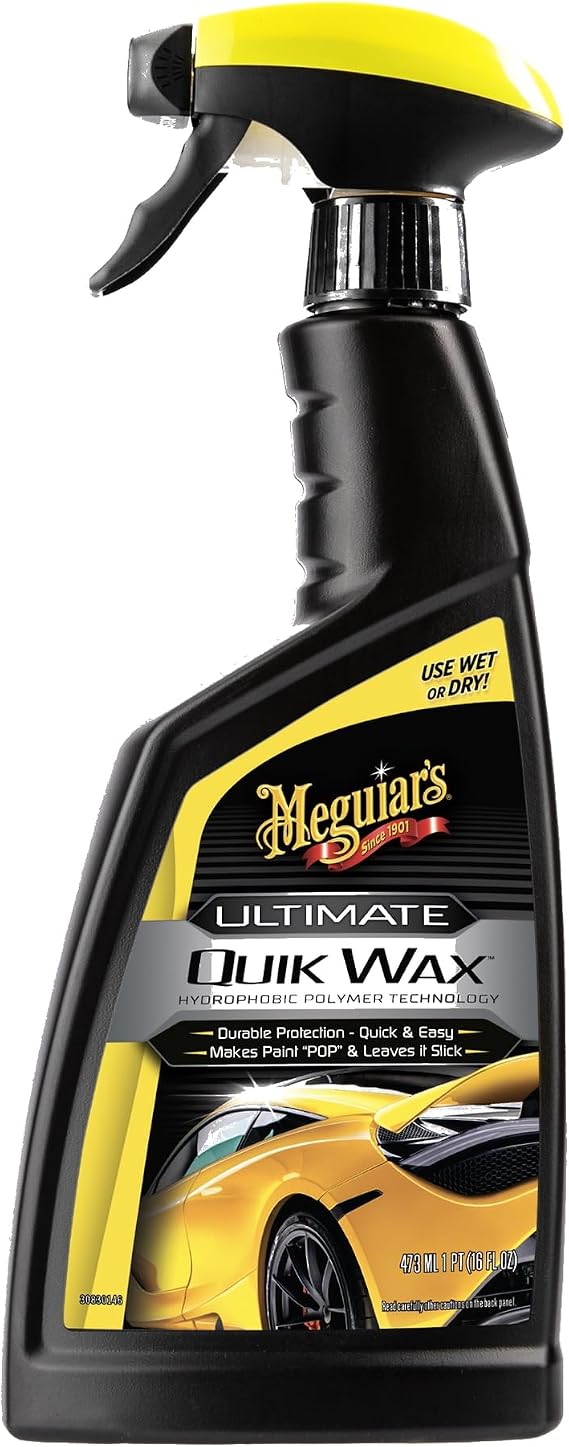 Meguiars G200916EU Ultimate Quik Spray Wax 473ml, for a high gloss finish