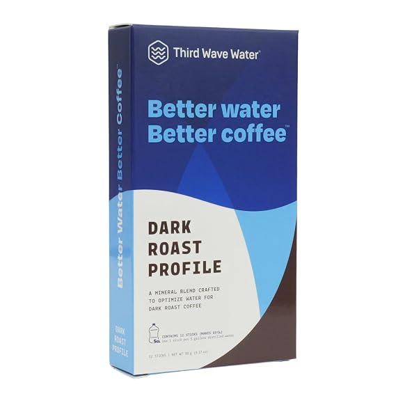 Third Wave Water Dark Roast For Brewing The Best Coffee 12 Five(5) Gallon Sticks, As Seen On Shark Tank