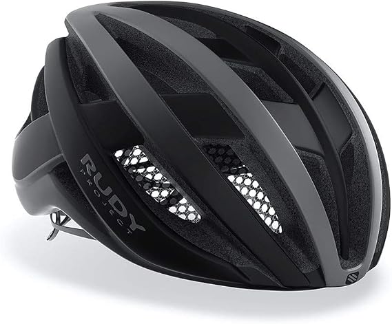 Venger Cycling Helmet for Gravel and Road Rides Venger Titanium Black Matte Large