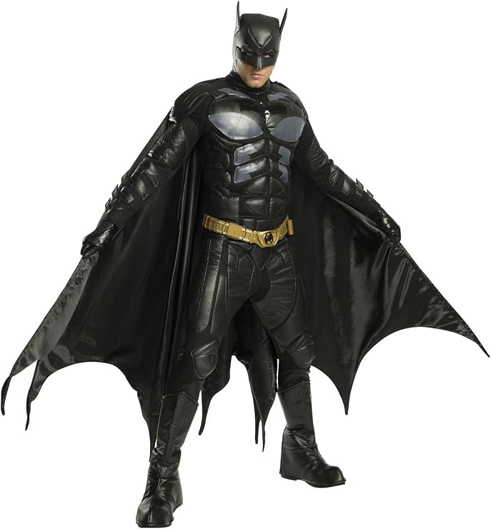 Rubies DC Batman The Dark Knight: Batman Costume for Adults, Mens Costume