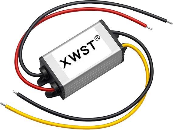 DC to DC 24V to 12V Step Down Voltage 12Volts Regulator Buck Converter Output 1A 12W Power Converter Module (1A)