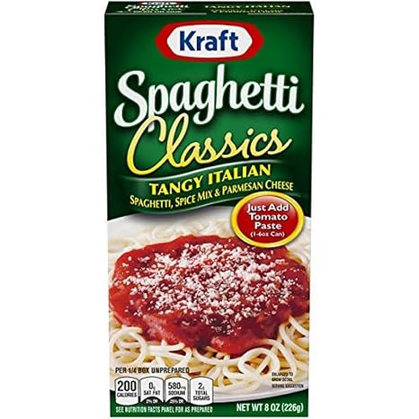 Kraft Spaghetti Classics Tangy Italian (Pack of 3)