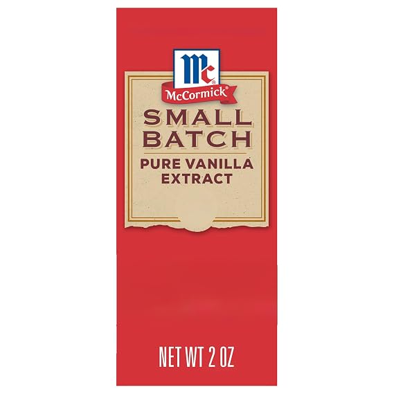 McCormick Vanilla Extract, Pure, Small Batch, No Corn Syrup, Gluten Free, Kosher, Bold, Made From Beans Harvested in Madagascar, Extracted in Small Batches for Big Flavor, 2 fl oz