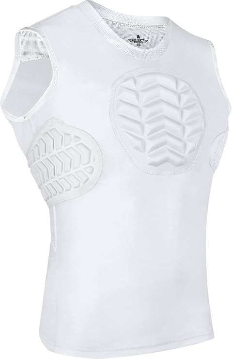 Exxact Sports Youth Baseball Chest & Rib Protector, Sternum Rib Heart Guard