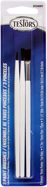 Testors 8706MT Economy Variety Paint Brush Set