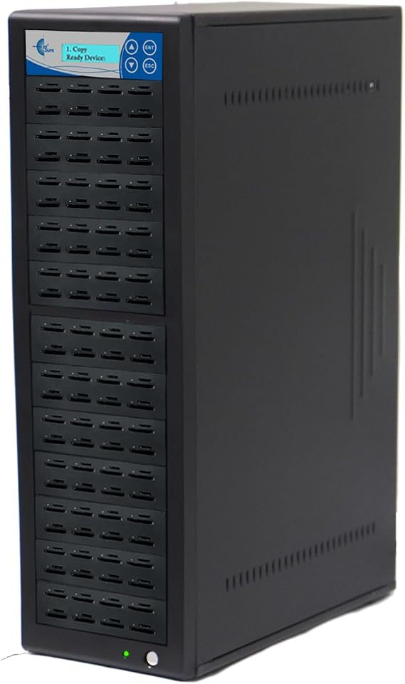 EZ Dupe 1 to 95 SD Duplicator - 2GB/Min - Multiple Secure Digital & MicroSD SDHC SDXC Micro Flash Drive Memory Card Standalone Copier & Eraser/Sanitizer - at Copy Speed up to 35mb/Sec (SD95-SSP)