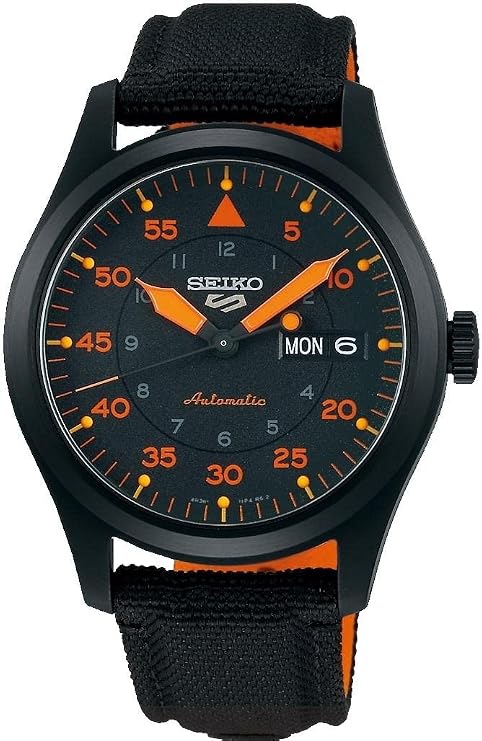 Seiko 5 Sports SRPH33K1 Men's Automatic Watch Black