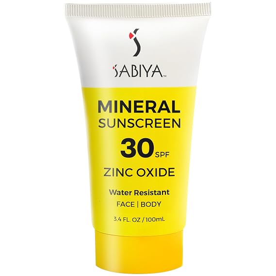 In The Sun Mineral Sunscreen SPF 30, Broad Spectrum Zinc Oxide, Daily Sun Protection for Face and Body, Lightweight Formula with SeaSolutionTM, 3.4 oz