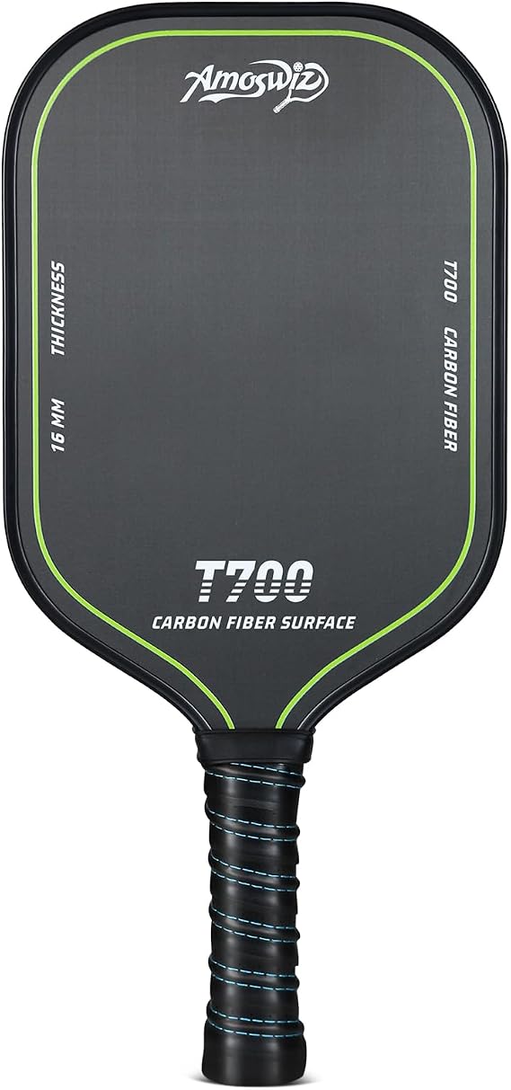 Pickleball Paddles Made of Carbon Fiber, T700 Carbon Pickleball Paddles, 16 mm, Textured Surface for Professional and Advanced Players