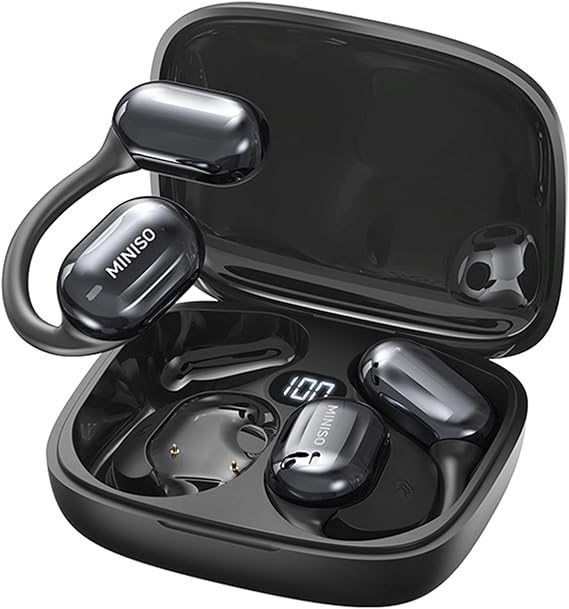 MINISO MS162 Translation Earbuds Real Time OWS Open Ear AI Translator Wireless Bluetooth Earphones Support 150 Languages Translator Earbuds Bluetooth Translation for iOS & Android