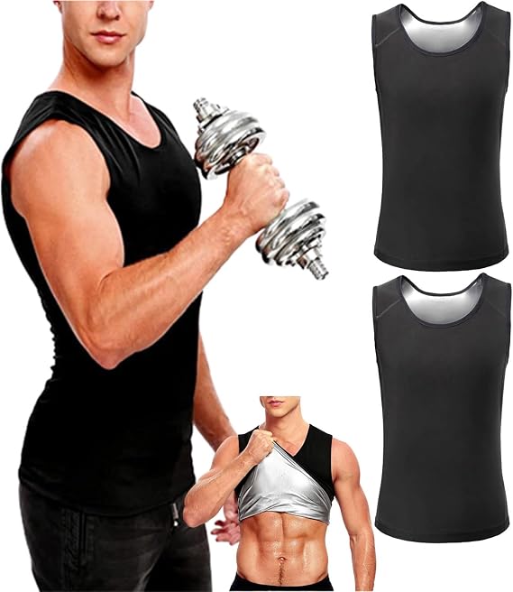 QQLady Guys Men Chest Gynecomastia Compression Top,Oveallgo Gynecomastia Muscleup Compression Tank Top