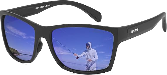 maivnz Floating Polarized Fishing Sunglasses for Men Women, UV400 Lens