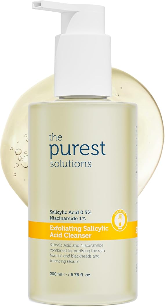 The Purest Solutions Exfoliating Salicylic Acid Cleanser 0,5% Salicylic Acid, 1% Niacinamide