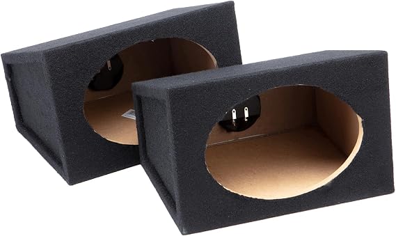 American Sound Connection Car Audio Custom 6" X 9" Sealed Hi Quality Pair Speaker Enclosure Unloaded Box