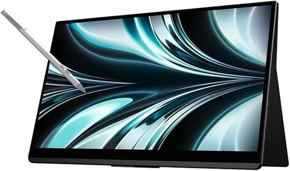 Portable Monitors 13.3" IPS Portable Monitor OLED Touch Monitor Cell Phone Secondary Screen 3840 * 2160 Resolution Office Game External Screen