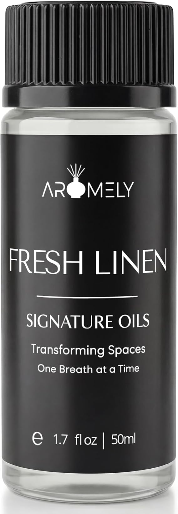 AROMELY Fresh Linen Diffuser Oil | Inspired by Cheval Blanc Paris | 50ml | Luxury Home Fragrance Oil for Diffusers | Signature Scent with Notes of Cotton, Musk & Powdery Florals
