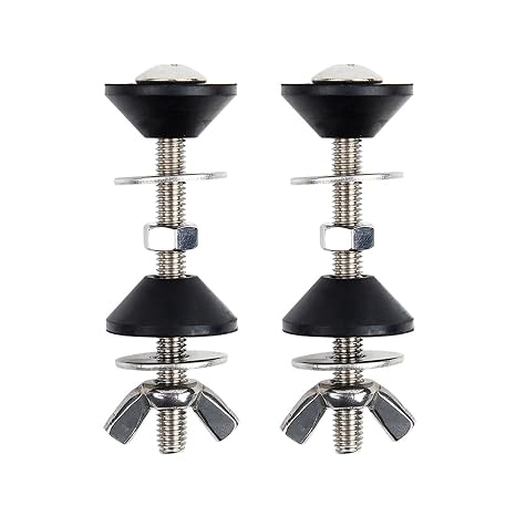 2 Pcs Durable Stainless Steel Toilet Tank Bolts