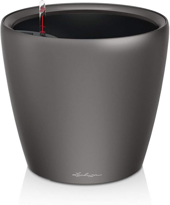LECHUZA CLASSICO Premium LS 50 anthracite metallic 16103