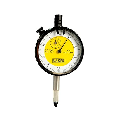 BAKER Plunger Type Dial Gauge (0.01Mm Reading