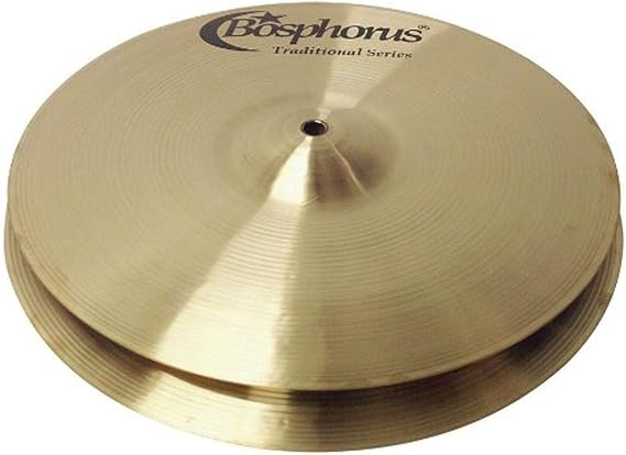 Bosphorus Cymbals T15HD 15-Inch Traditional Series Hihat Cymbals Pair