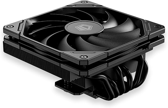 ID-COOLING IS-67-XT Black 67mm Low Profile CPU Cooler, 6 Heatpipes
