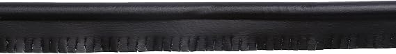 Welt Piping Marine Vinyl Upholstery Trim Black Sample 3" Boat Auto