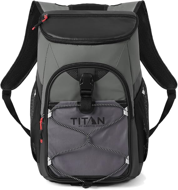 Titan 24 Can Backpack Cooler, Keeps Ice Up to 2 Days