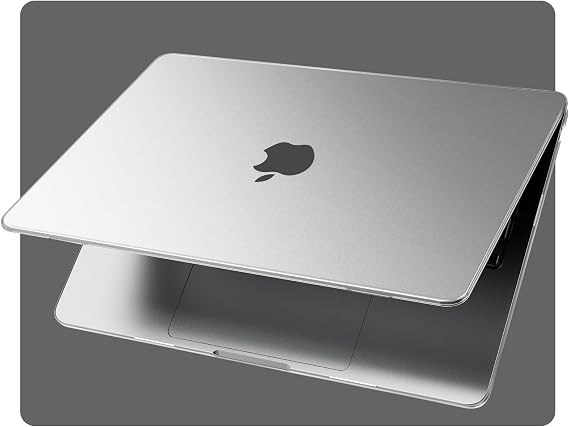 EooCoo for MacBook Air 13 inch Case M5 M4 M3 M2 [100% Match] Frost Clear