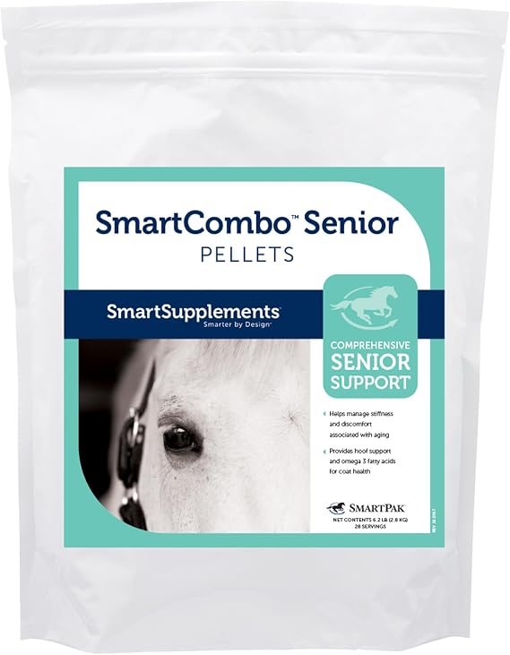 SmartEquine SmartCombo Senior Pellets, 6.2 lb, 28 Servings
