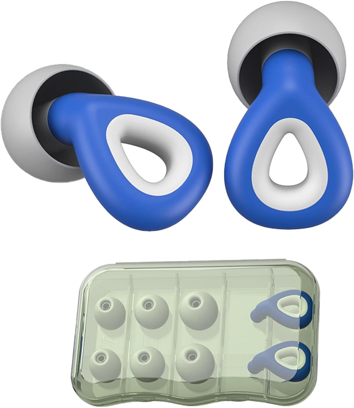 Prime Deals Today Ear Plugs for Sleep – Super Soft, Reusable Hearing Protection in Flexible Silicone for Noise Reduction &amp; Flights, Concerts &amp; Festivals, Live Events, Musicians, Sports