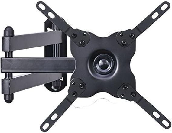 VideoSecu TV Wall Mount Monitor Bracket with Full Motion Articulating Tilt Arm 15" Extension for Most 27" 30" 32" 35" 37" 39" 40" LCD LED TVs with VESA 200x200 ML14B WS2