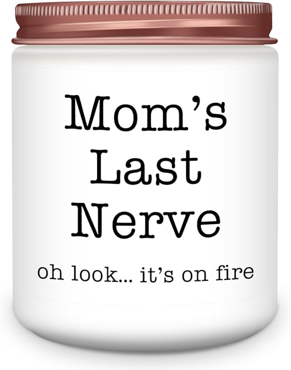Homsolver Gifts for Mom from Daughter Son, Best Mom Gifts, Funny Mom, Birthday Thanksgiving for Mom Stepmother Adoptive Mother, Mom's Last Nerve