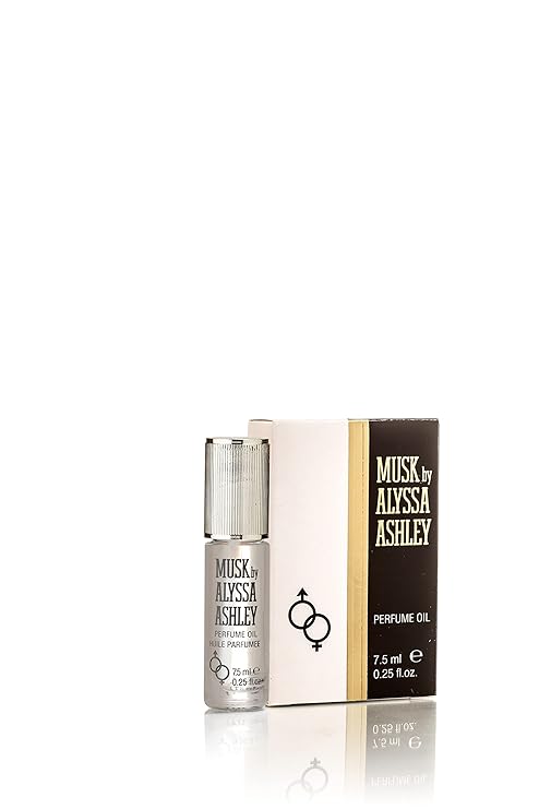 Alyssa Ashley Musk Perfume Oil for Women, 0.25 Ounce