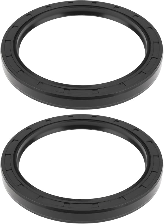SING F LTD 2pcs TC Nitrile Rubber Oil Shaft Seal 80x100x10mm Suitable for Gearbox Hydraulic Pump Bearing Shafts Rotating Shafts