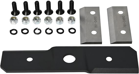 Shredder Chipper Blade Kit 781-0490 742-0571 for Craftsman Troy-Bilt MTD