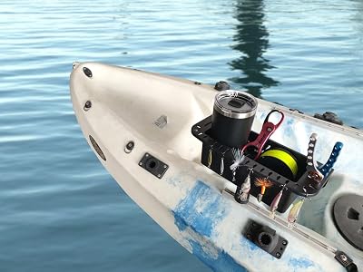 Brocraft Kayak Track Tool HoldeKayak Track Marine CaddyKayak Track Storage BoxKayak Track Cockpit Organizer