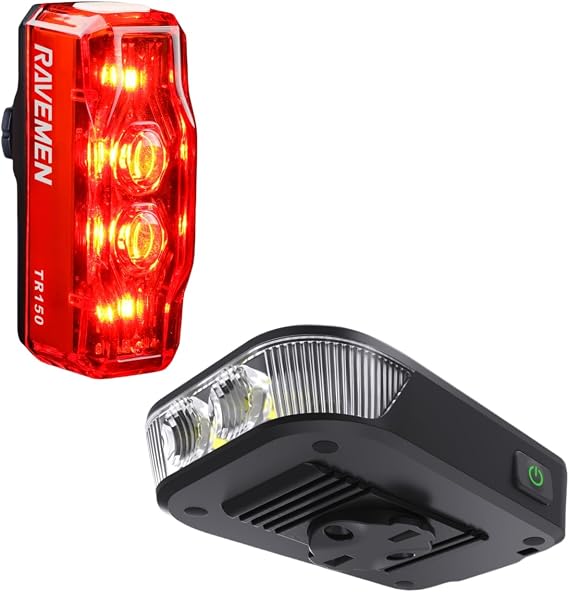 RAVEMEN TR150 Bundle with FR500 Bike Light Set