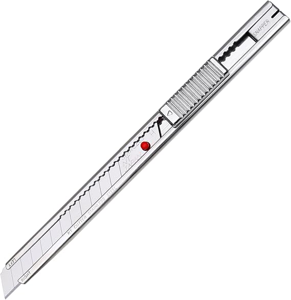 NT Cutter PRO Auto-Lock Stainless Steel Utility Knife (A-1P) 9mm
