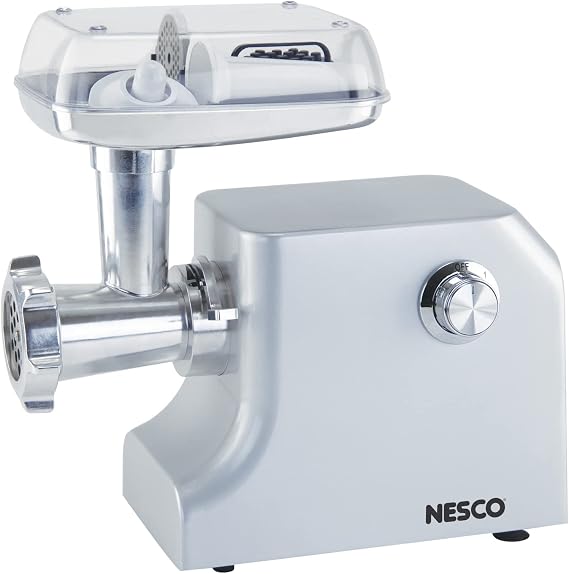 NESCO FG-600 Electric Food Grinder, standard, Silver